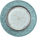 Ecola GX53 H4 LD7069 св-к Круг «Модерн» Голубой/Хром 35×125